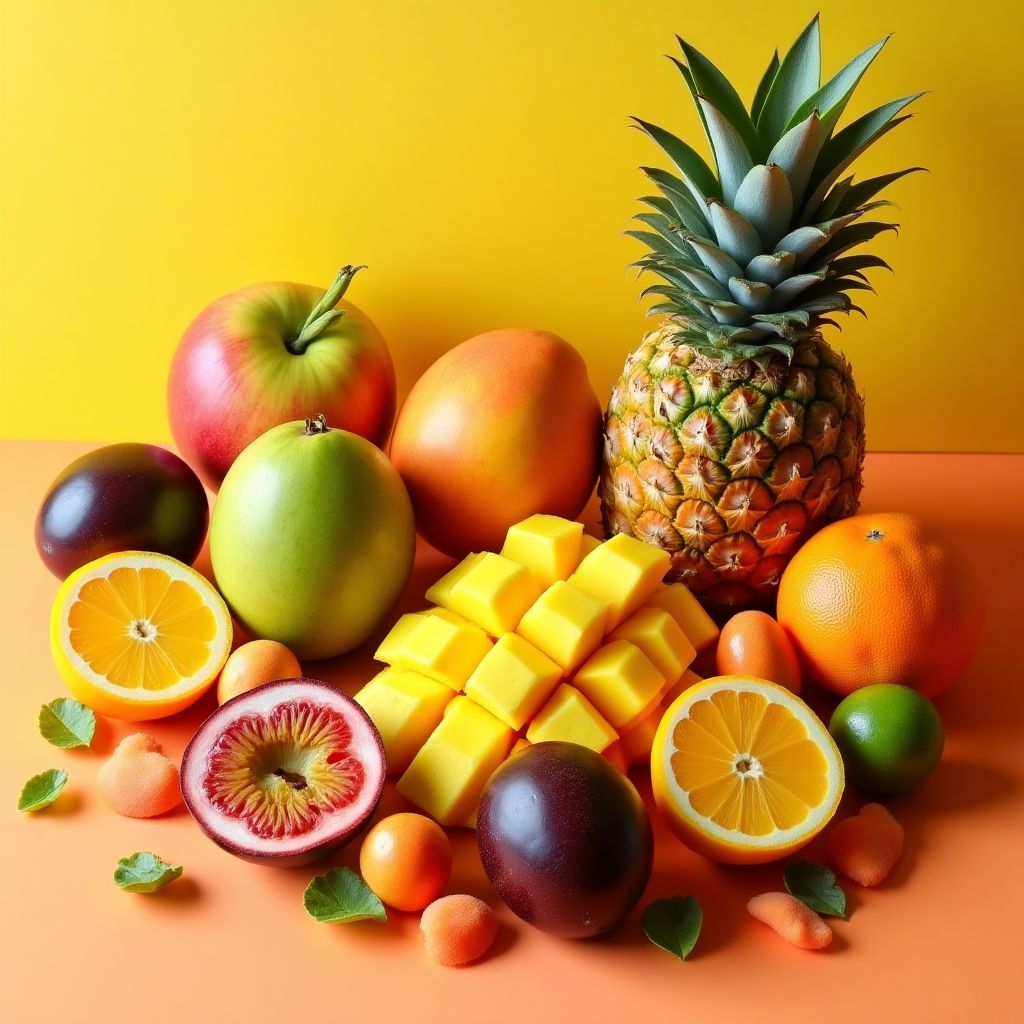 Selection of Australian tropical fruits